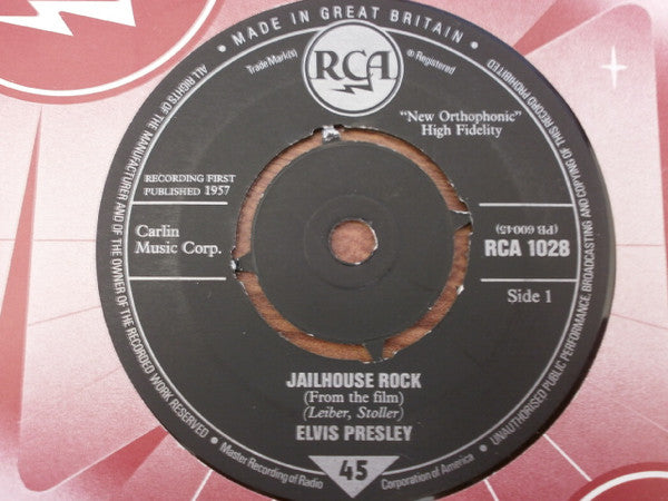 Elvis Presley - Jailhouse Rock (7", RE)