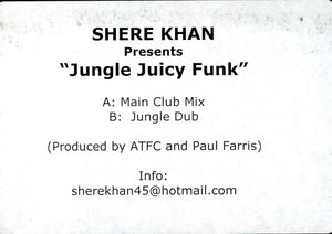 Shere Khan - Jungle Juicy Funk (12", W/Lbl)