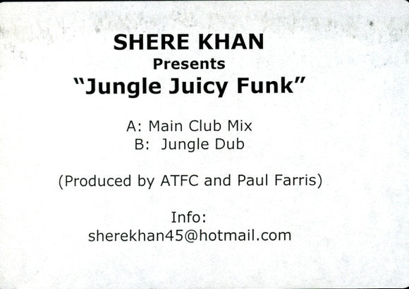 Shere Khan - Jungle Juicy Funk (12