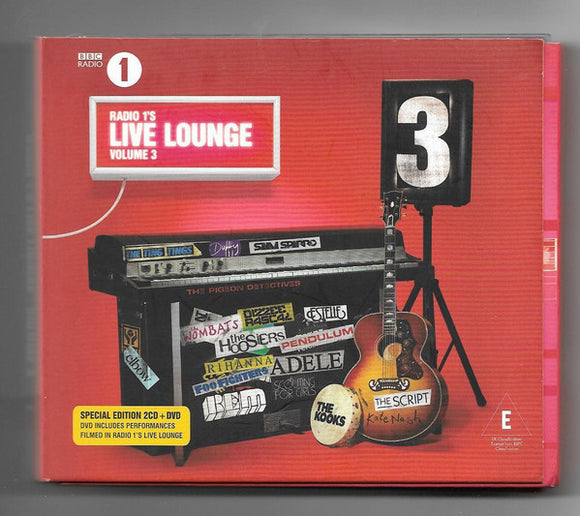 Various - Radio 1's Live Lounge Volume 3 (2xCD, Comp + DVD-V + S/Edition)