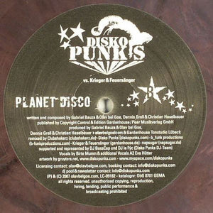 Disko Punks Vs. Krieger & Feuersänger - Planet Disco (12")