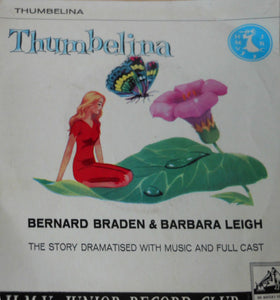 Bernard Braden & Barbara Leigh - Thumbelina (7", Red)