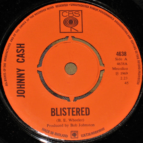 Johnny Cash - Blistered (7