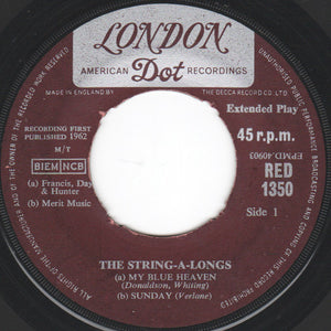 The String-A-Longs - My Blue Heaven EP (7", EP)