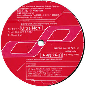 Ultra Norti - Brains Unchained Productions Present Ultra Norti (12")