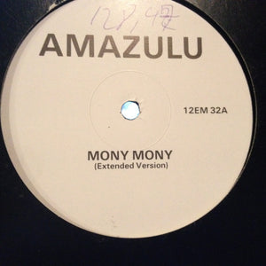 Amazulu - Mony Mony (12", Advance, Single)