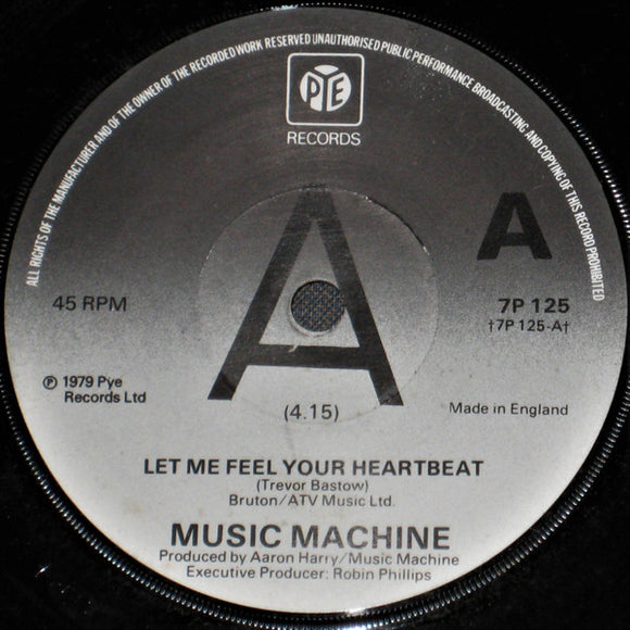 Music Machine (3) - Let Me Feel Your Heartbeat (7
