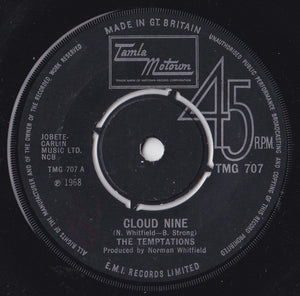 The Temptations - Cloud Nine (7", Single, Pus)