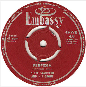 Steve Stannard And His Group - Perfidia / Pepe (7")