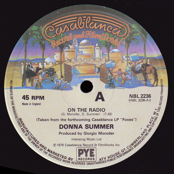 Donna Summer - On The Radio (12