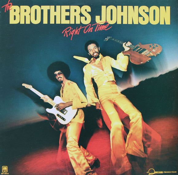 The Brothers Johnson* - Right On Time (LP, Album, Ter)