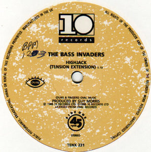 The Bass Invaders - Highjack (12")