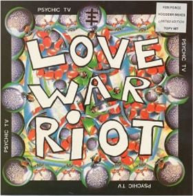 Psychic TV - Love War Riot (Fon Force Vocoder Mixes) (10", Ltd)