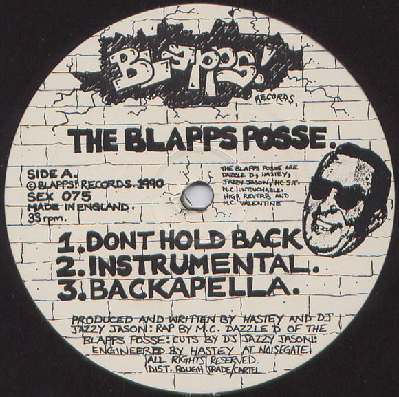 The Blapps Posse - Don't Hold Back! (12