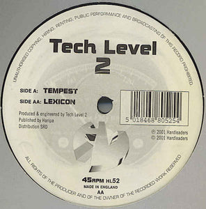Tech Level 2 - Tempest / Lexicon (12")