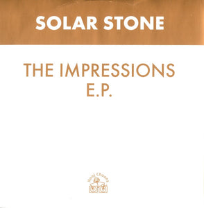 Solar Stone* - The Impressions E.P. (12", EP)