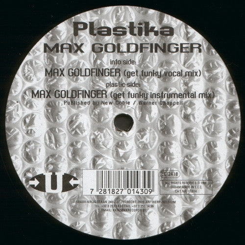 Plastika - Max Goldfinger (12")
