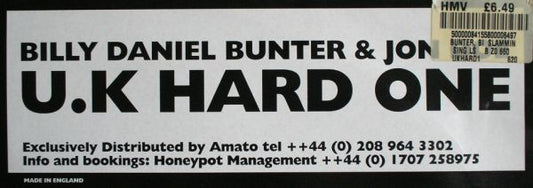 Billy Daniel Bunter & Jon Doe - Slammin / Long Way (12")