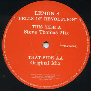 Lemon 8* - Bells Of Revolution (12", Dis)