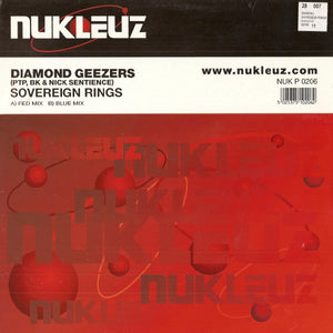 Diamond Geezers (PTP, BK & Nick Sentience)* - Sovereign Rings (12")
