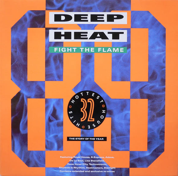 Various - Deep Heat '89 - Fight The Flame (2xLP, Comp, Dam)