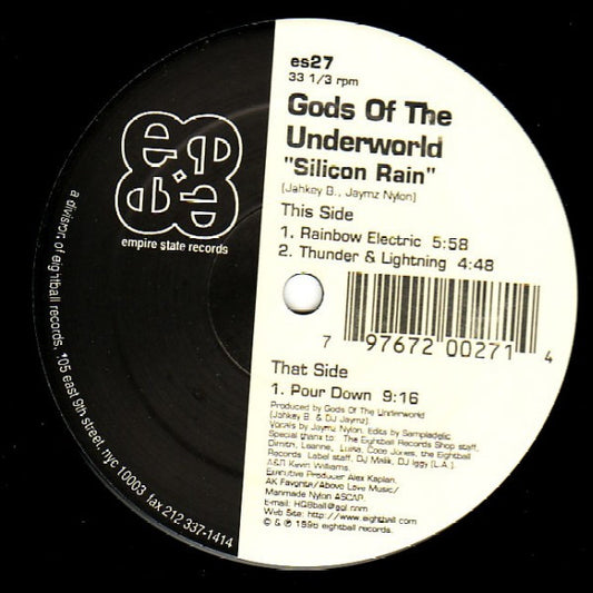 Gods Of The Underworld - Silicon Rain (12")