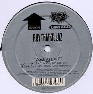 Rhythmkillaz - Wack Ass M.F. (12")