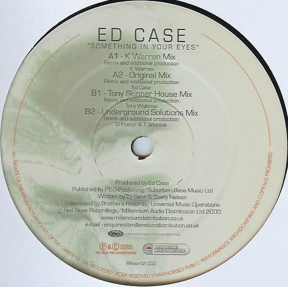 Ed Case - Something In Your Eyes (12