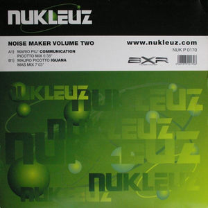 Mario Piu'* / Mauro Picotto - Noise Maker Volume Two (12", Comp)