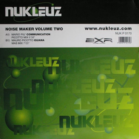Mario Piu'* / Mauro Picotto - Noise Maker Volume Two (12