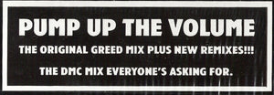 Greed - Pump Up The Volume (12")