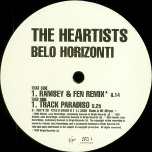 The Heartists - Belo Horizonti (Ramsey & Fen Remix) (12")