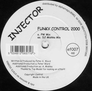 Injector - Funky Control 2000 (12")