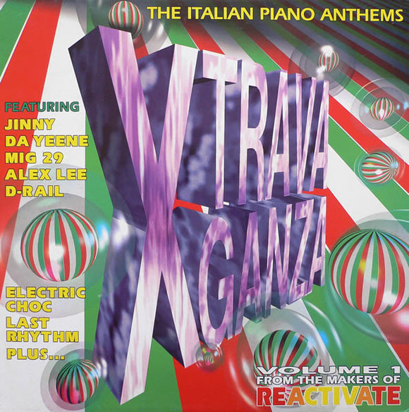 Various - Xtravaganza - The Italian Piano Anthems (LP, Comp)