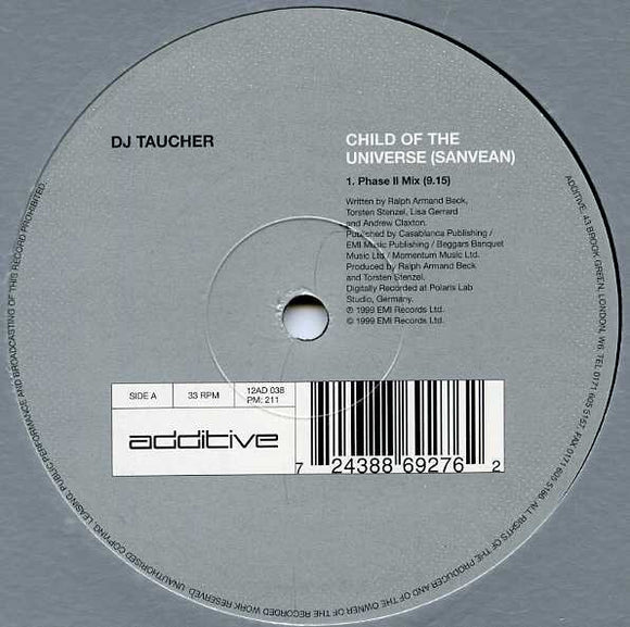 DJ Taucher* - Child Of The Universe (Sanvean) / Flüssig (12