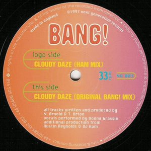 Bang! - Cloudy Daze (12")