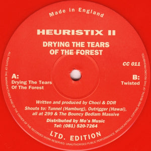 Heuristix II* - Drying The Tears Of The Forest (12", Ltd, Red)