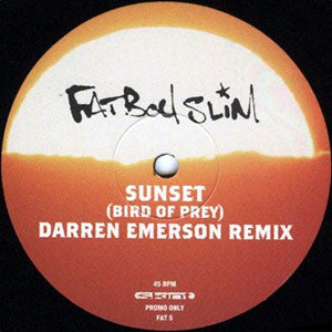 Fatboy Slim - Sunset (Bird Of Prey) (Darren Emerson Remix) (12", S/Sided, Promo)