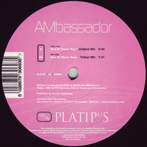 AMbassador - One Of These Days (12")